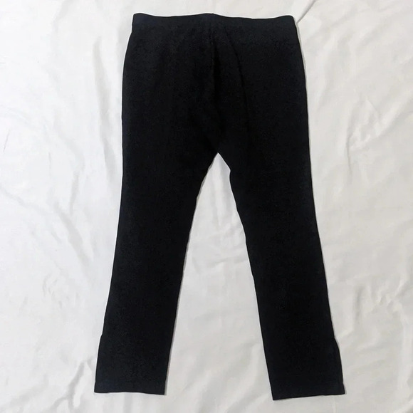 WHBM Stretch Ankle Side Slit Leggings, Color Black Size M - Picture 2 of 12